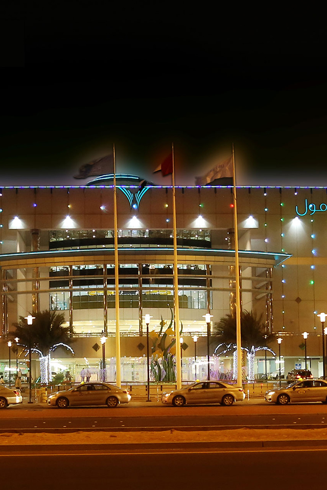Facade and Lighting control system in Mushrif Mall – Dubai -